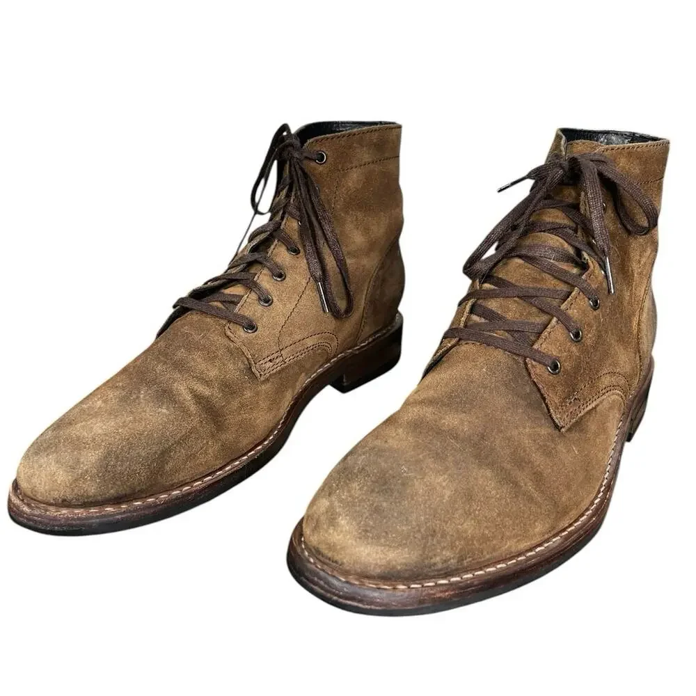 Thursday Men’s President Brown Suede Chukka Boot Size US 13 - Picture 6 of 10